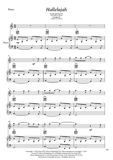 Hallelujah (arr. Cássio Silva Chaves)