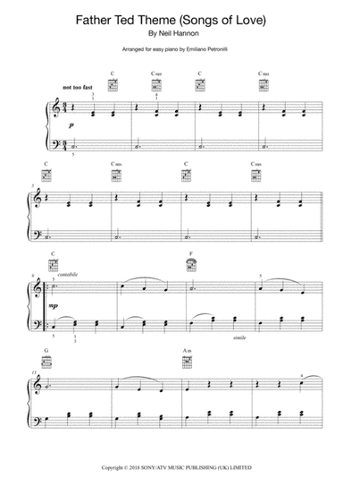 Father Ted (arr. Emiliano Petronilli)