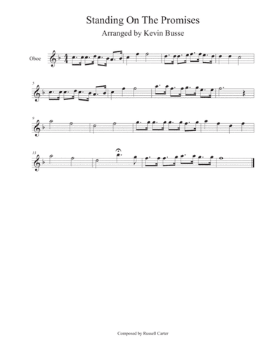 Standing On The Promises - Oboe (arr. Kevin Busse)