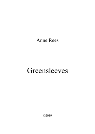 Greensleeves (arr. Anne Rees)