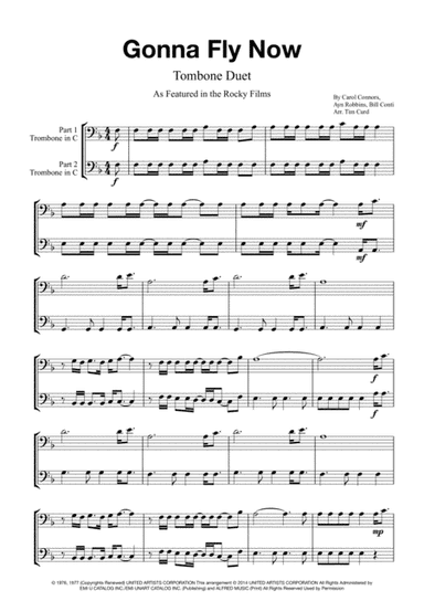 Gonna Fly Now (arr. Tim Curd)