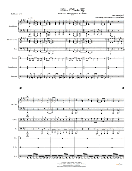 I Wish I Could Fly (arr. Patrick Sheehan)