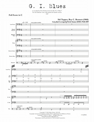 G.i. Blues (arr. Patrick Sheehan)