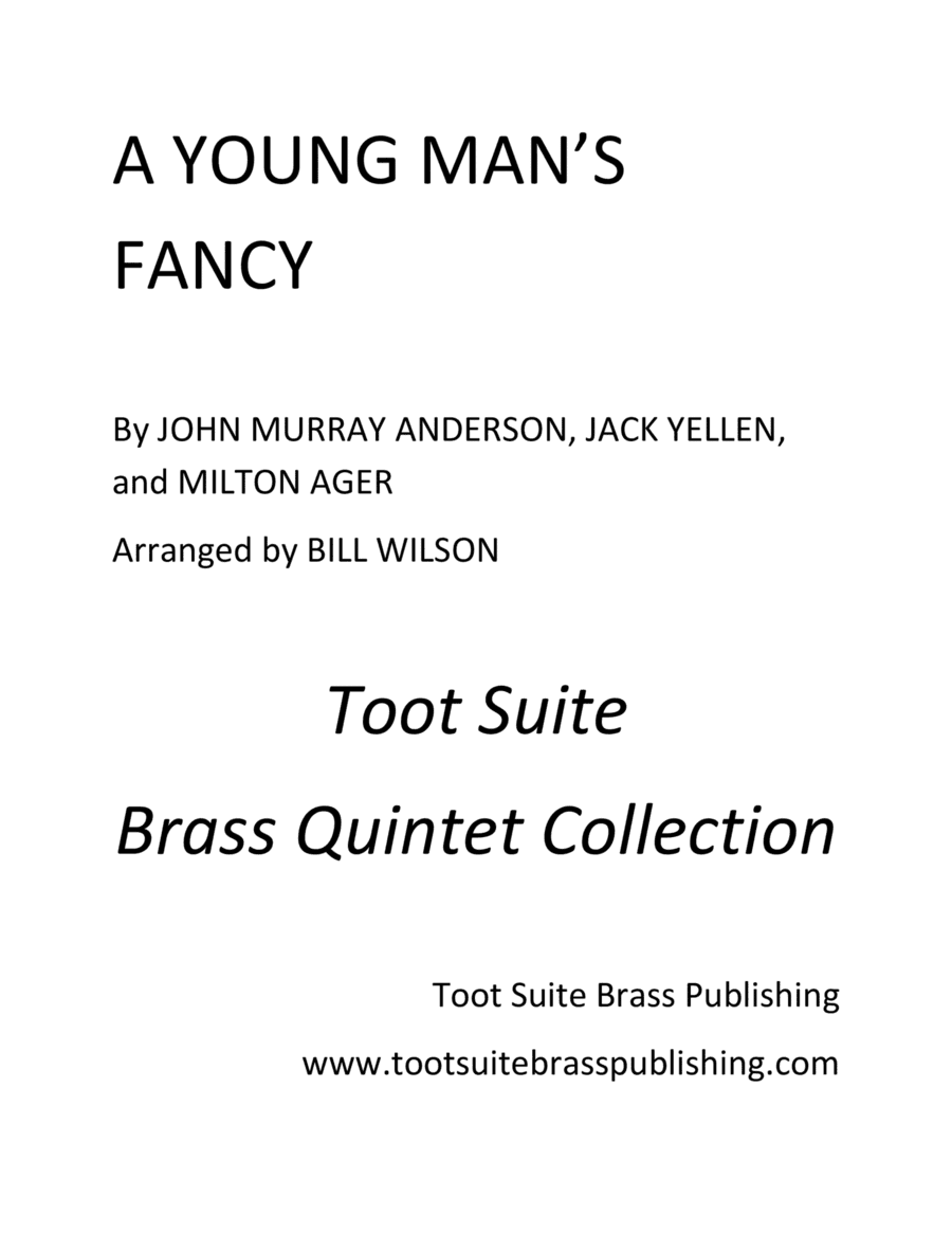 A Young Man's Fancy (arr. Bill Wilson)