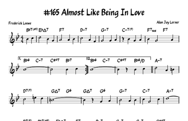 Almost Like Being In Love (arr. John Fries)