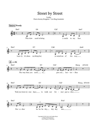 Street By Street (arr. C Lee)