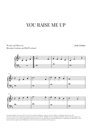 You Raise Me Up (arr. Cadenza Editions)