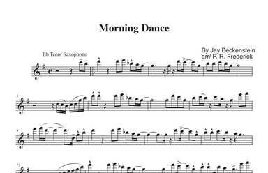 Morning Dance (arr. P. R. Frederick)