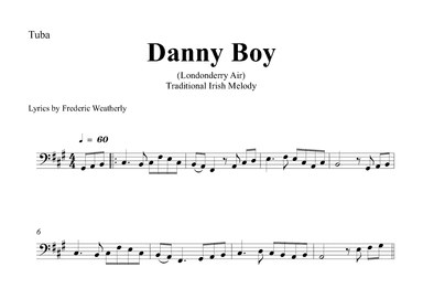 Danny Boy (Londonderry Air) (arr. Gabriel Oliveira)