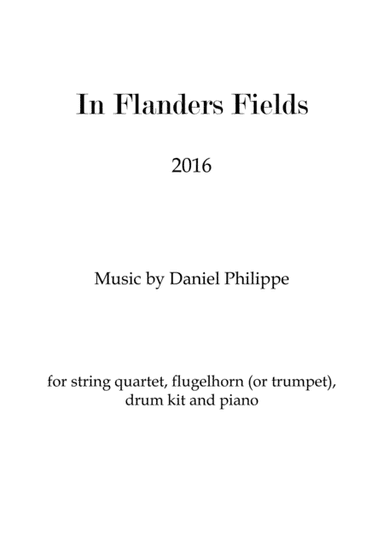 In Flanders Fields - mezzo with ensemble