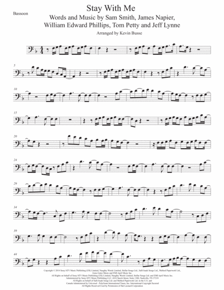 Stay With Me (arr. Kevin Busse)