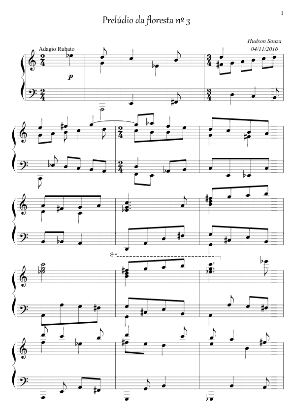 Prelúdio da floresta n° 3