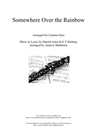 Over The Rainbow (arr. Andrew Middleton)