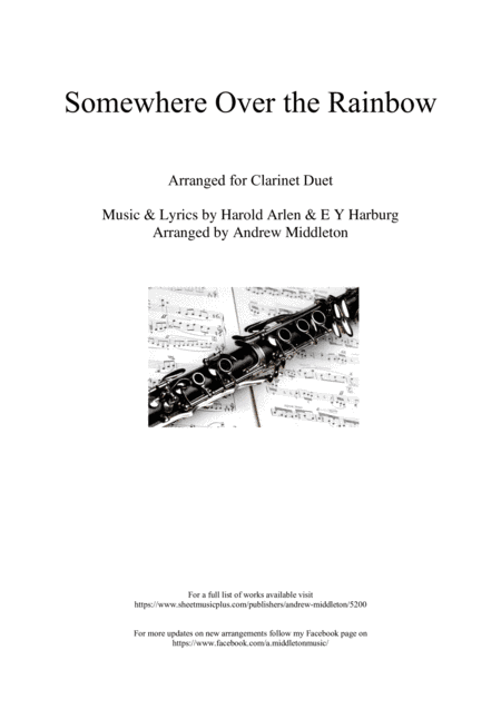 Over The Rainbow (arr. Andrew Middleton)