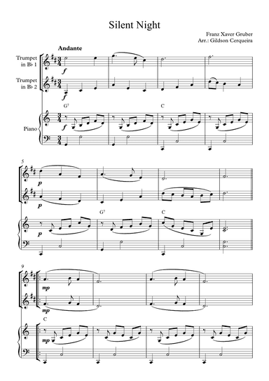 Silent Night (arr. Gildson Cerqueira)