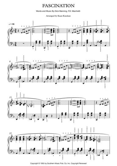 Fascination (arr. Kaan Karahan)