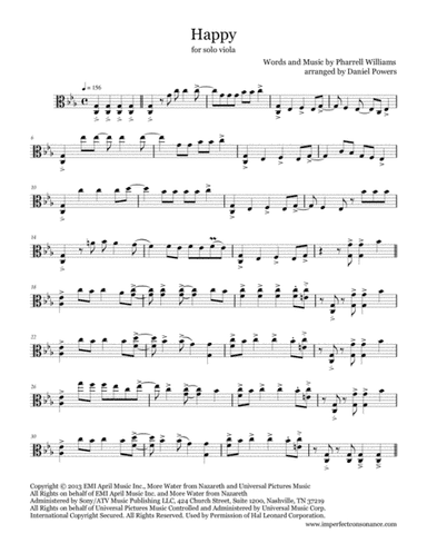 Happy (arr. Daniel Powers)