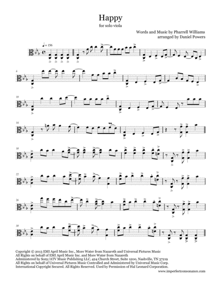 Happy (arr. Daniel Powers)