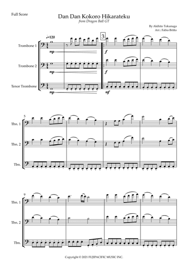 Dragon Ball Gt (arr. Fabio Britto)