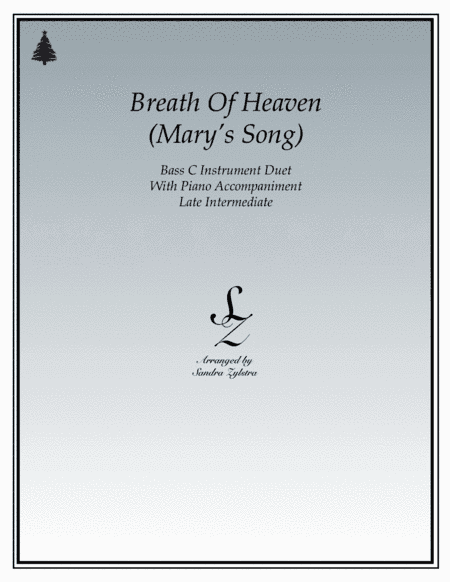Breath Of Heaven (Mary's Song) (arr. Sandra Zylstra)