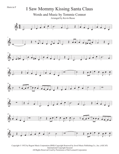I Saw Mommy Kissing Santa Claus (arr. Kevin Busse)