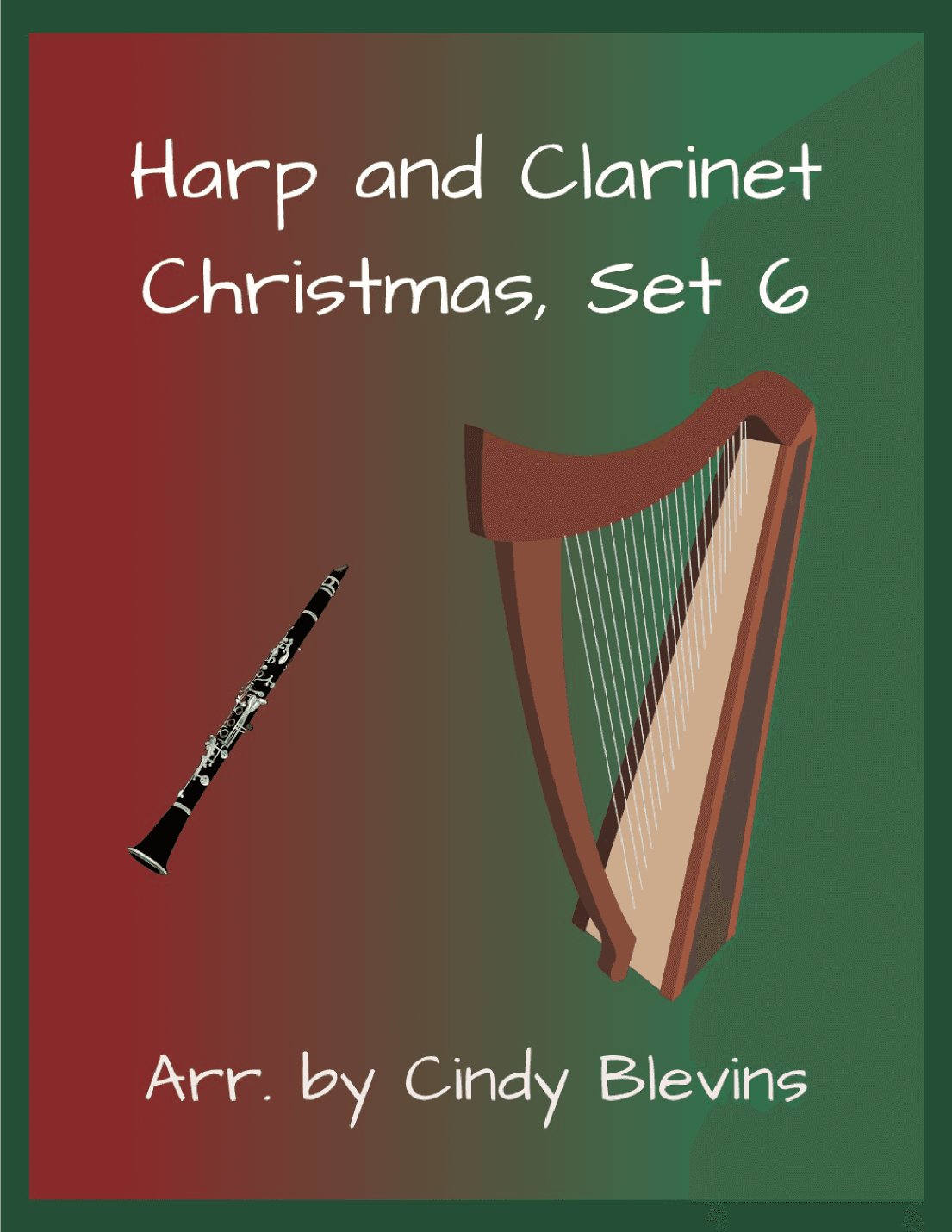 Harp and Clarinet, Christmas, Set 6 (arr. Cindy Blevins)