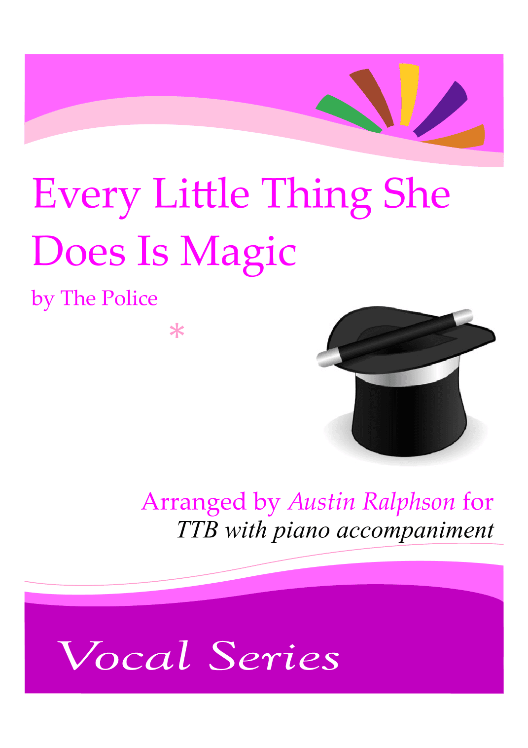 Every Little Thing She Does Is Magic (arr. Austin Ralphson)