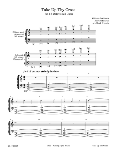 Take Up Thy Cross (arr. Mark R Lewis)