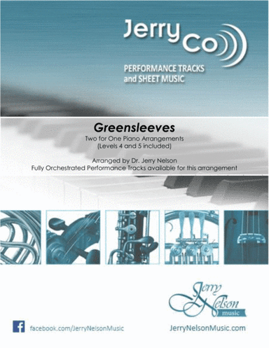Greensleeves  (2 for 1 PIANO Arrangements) - Jazz (arr. Dr. Jerry Nelson)