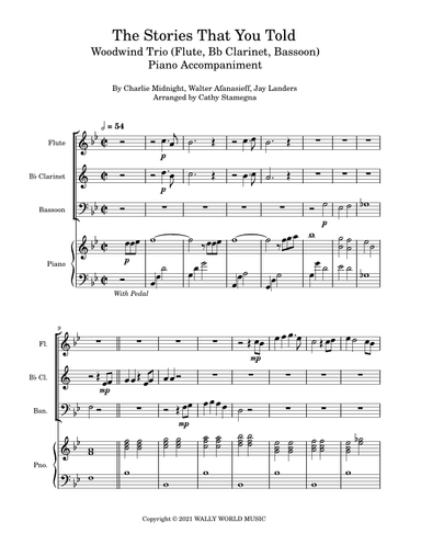 The Stories That You Told (arr. Cathy Stamegna)