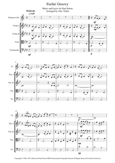 The 59th Street Bridge Song (feelin' Groovy) (arr. Alex Tinlin)