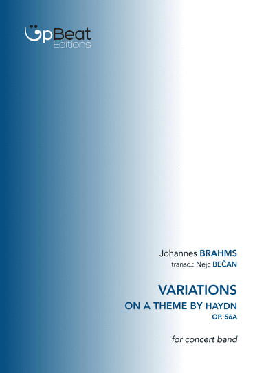 Variations on a theme by Haydn (arr. Nejc Bečan)