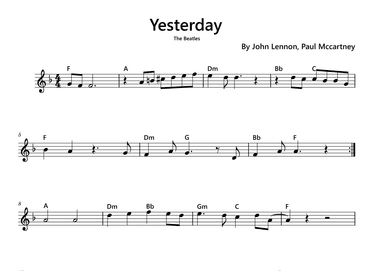 Yesterday (arr. Funtom)