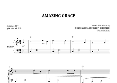 Amazing Grace (arr. Jakson Kreuz)