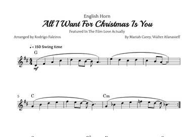 All I Want For Christmas Is You (arr. Rodrigo Faleiros)