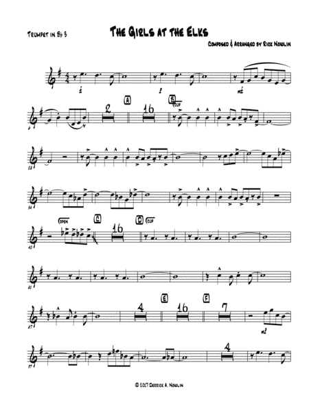 The Girls at the Elks