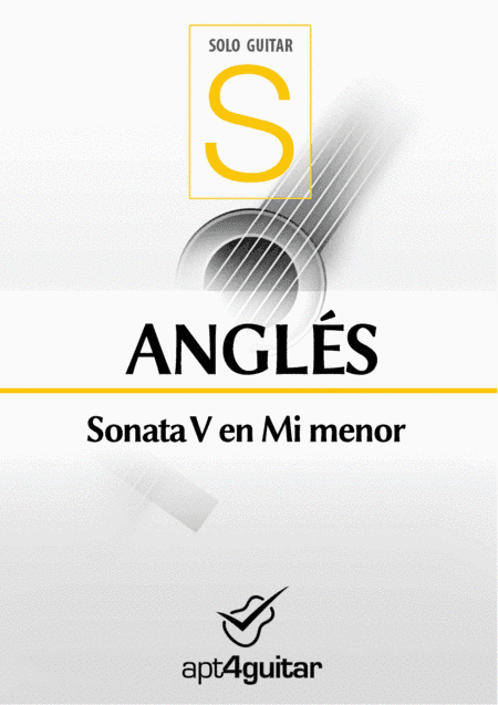 Sonata V en Mi menor (arr. Roberto García)