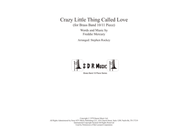 Crazy Little Thing Called Love (arr. Arranged by Stephen Rockey)