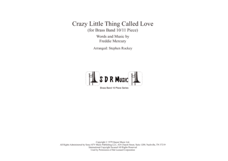Crazy Little Thing Called Love (arr. Arranged by Stephen Rockey)