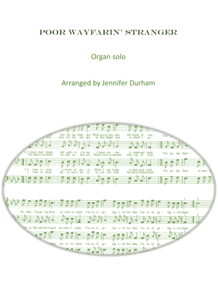 Poor Wayfarin' Stranger organ solo (arr. Jennifer Durham)