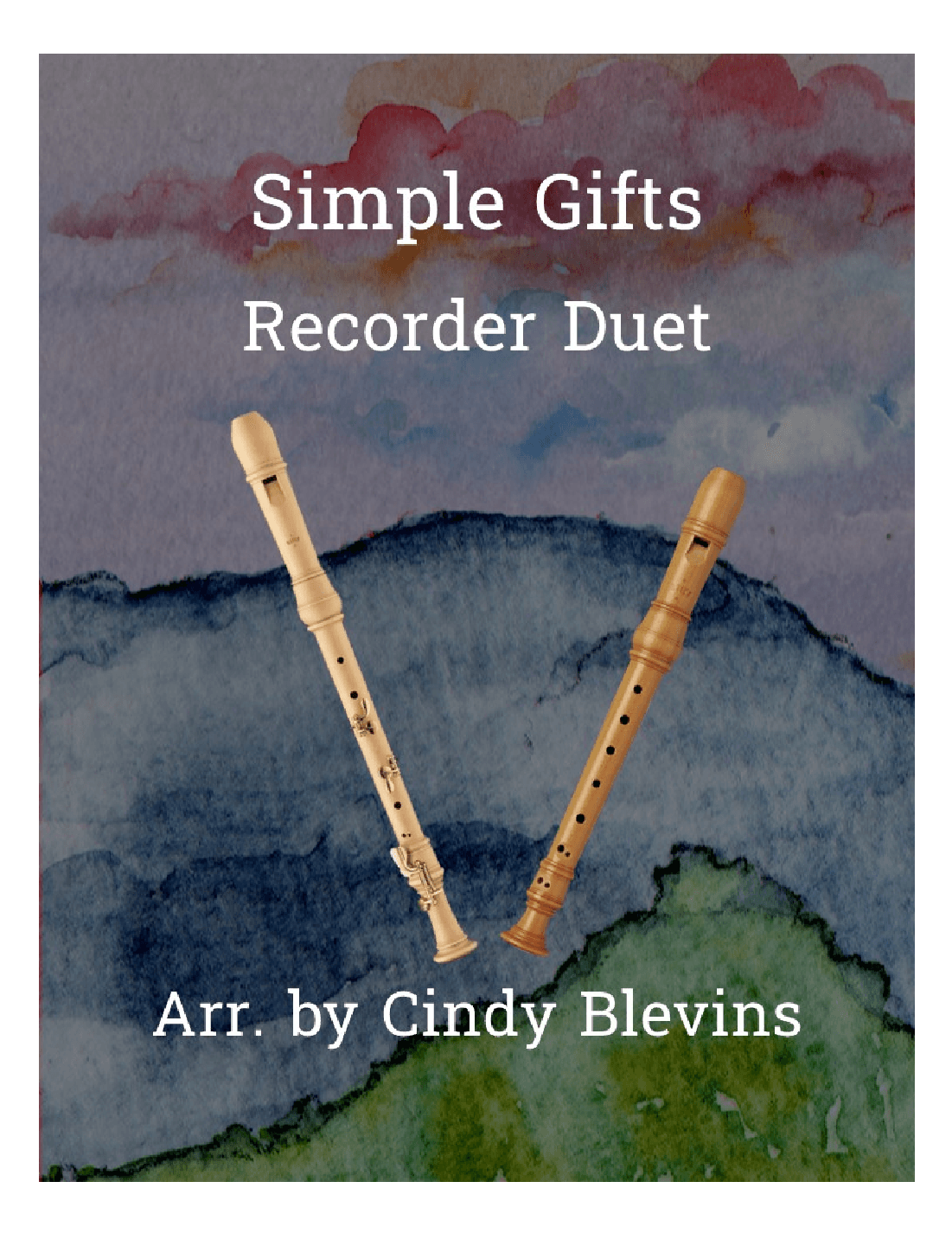 Simple Gifts, Recorder Duet (arr. Cindy Blevins)