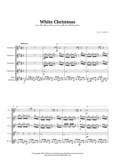White Christmas (arr. Ander)