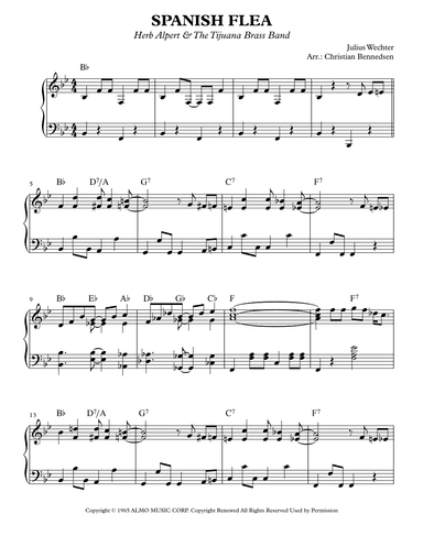 Spanish Flea (arr. Christian Bennedsen)
