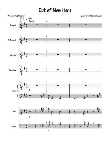 Out of Nowhere (arr. Eli Dranow)