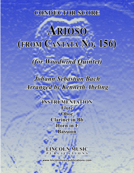 Arioso - from Cantata No. 156 (for Woodwind Quintet) (arr. Kenneth Abeling)