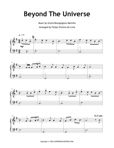 Beyond The Universe (arr. Felipe Silveira de Lima)