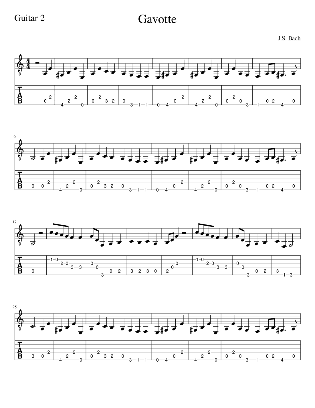 Gavotte (arr. Terry Kuhns)