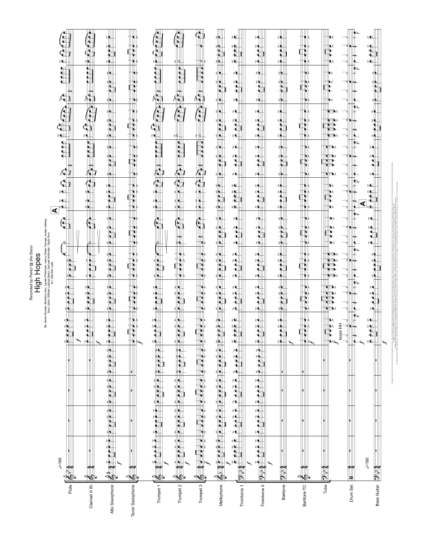 High Hopes (arr. Stephen Lytle)