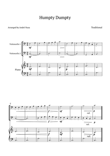 Humpty Dumpty (arr. André Nusa)