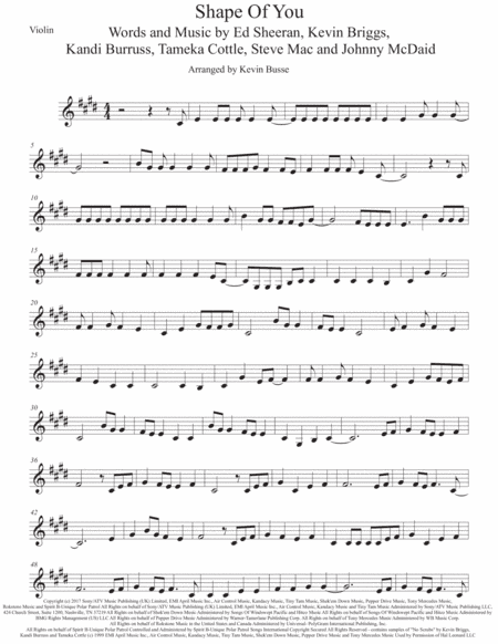 Shape Of You (arr. Kevin Busse)